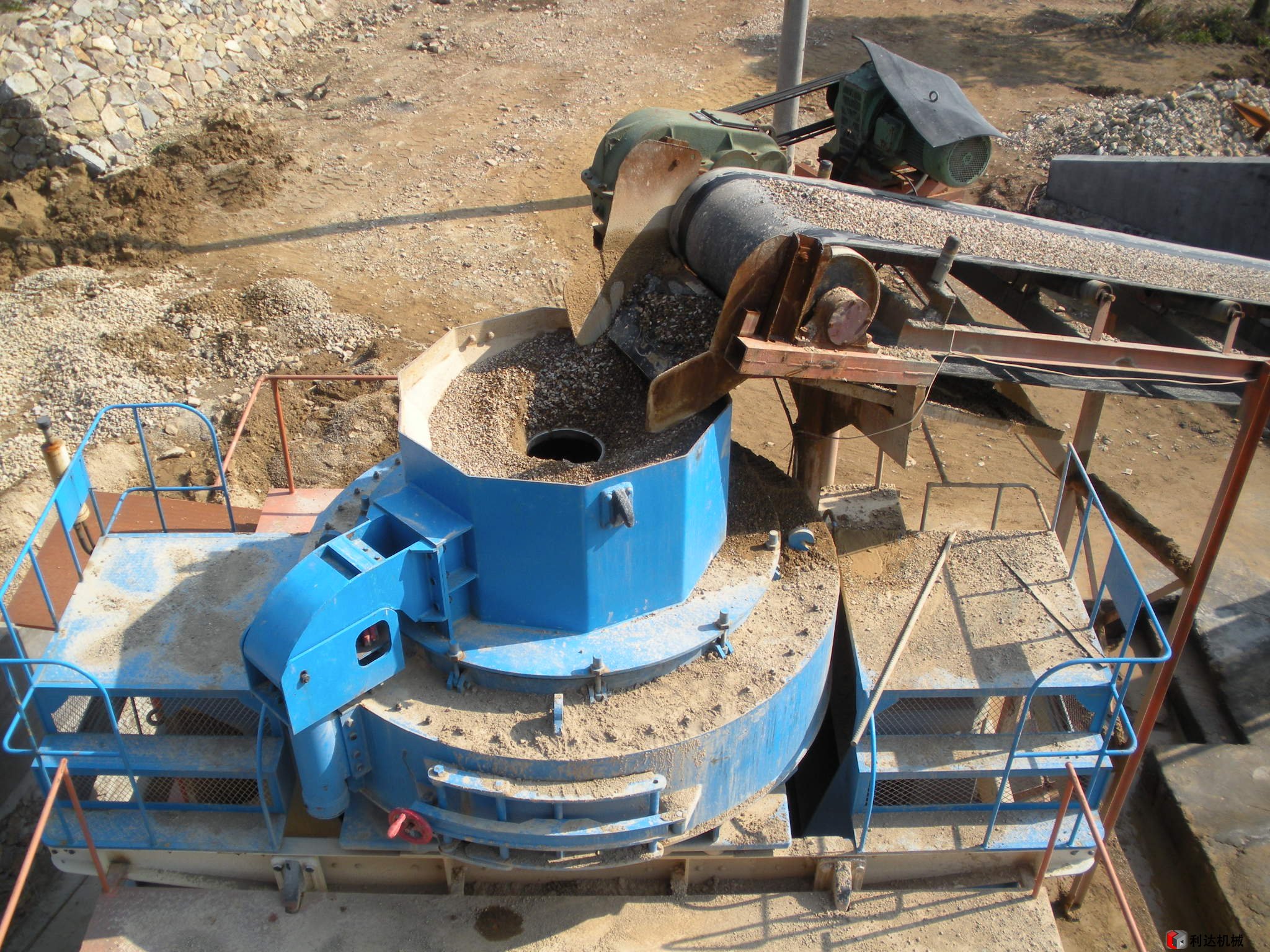 機(jī)制砂生產(chǎn)現(xiàn)場
